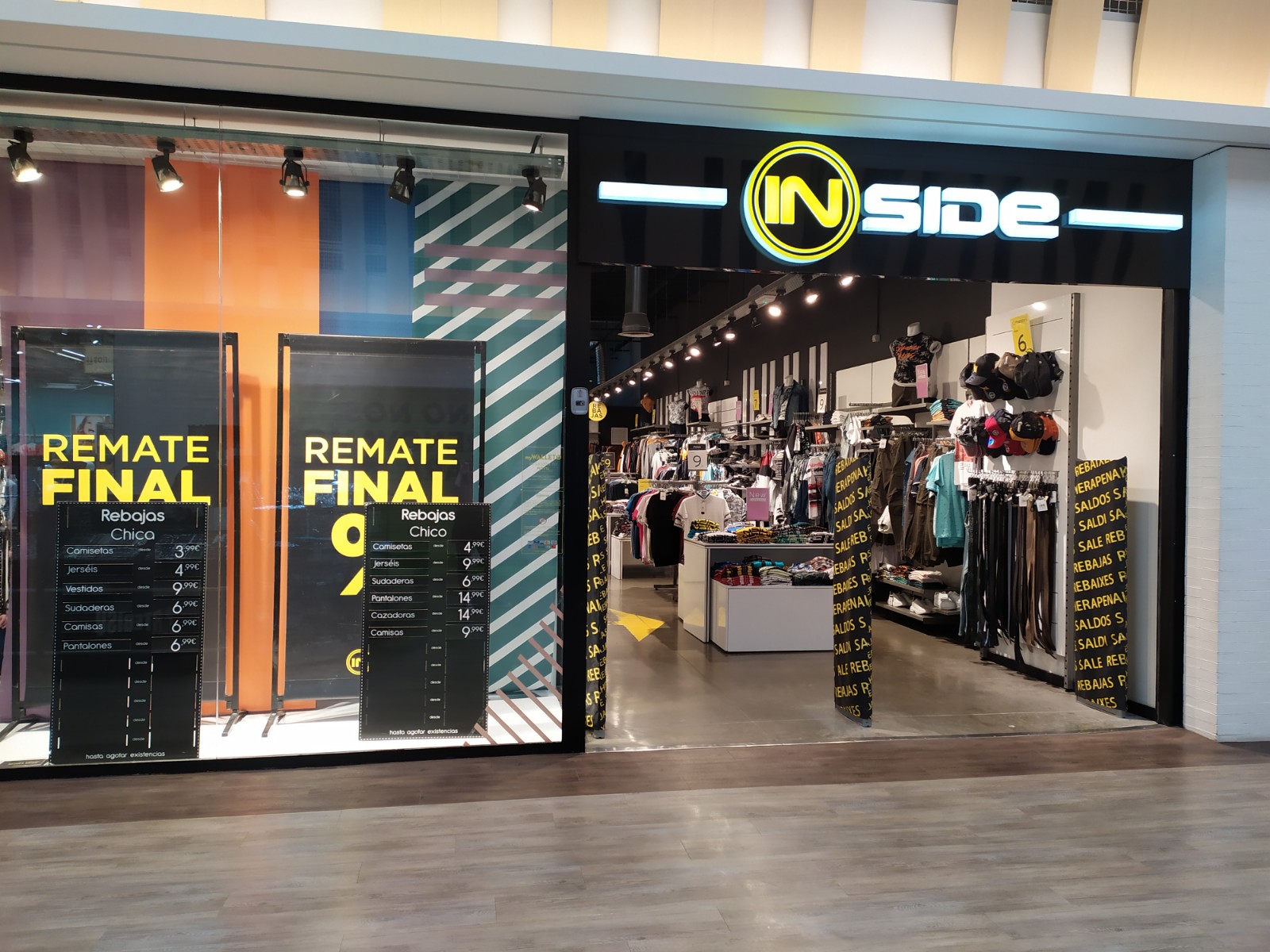 Inside | Tienda Outlet - Factory Hermanas