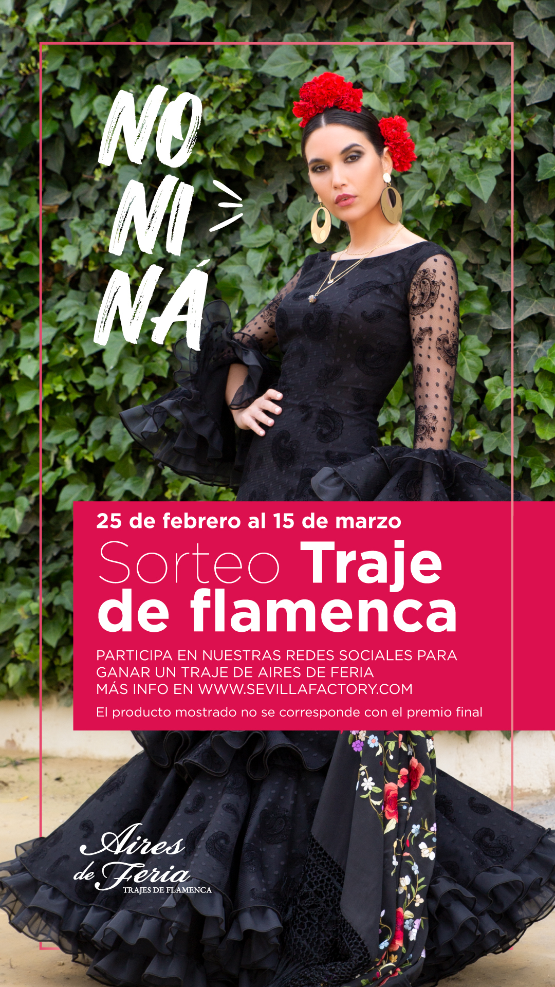 sorteo traje de flamenca