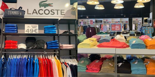 lacoste polos